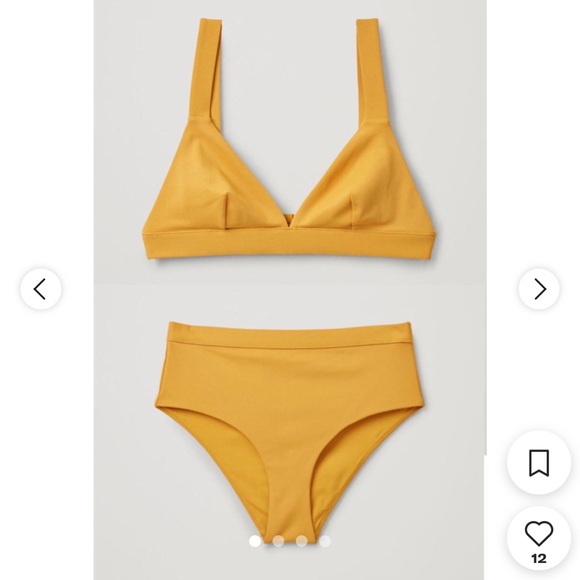 COS Mustard Bikini Set - Picture 5 of 6